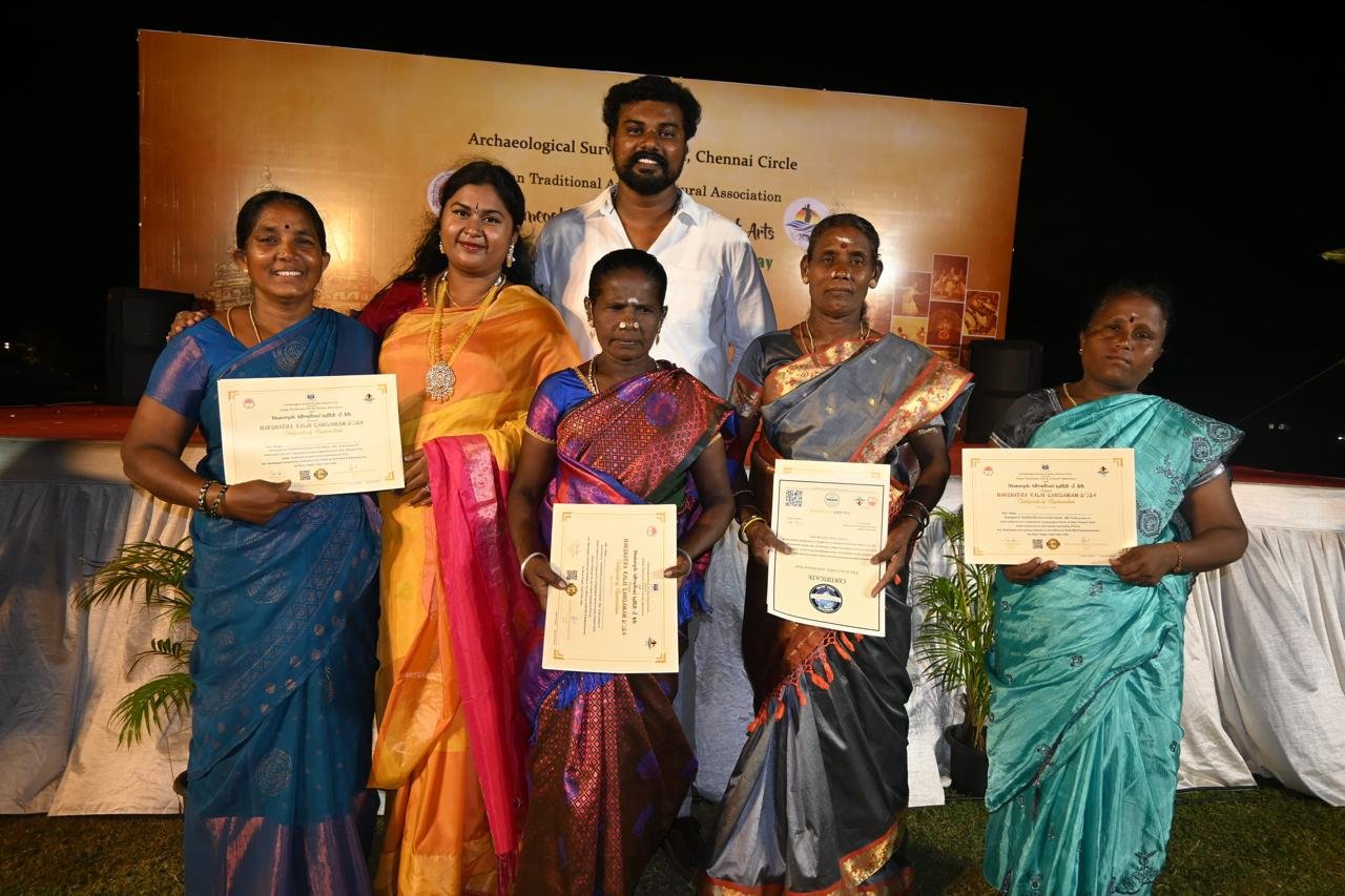 Maximum Types of Indian Traditional Dancers Performing Together at Mahabalipuram